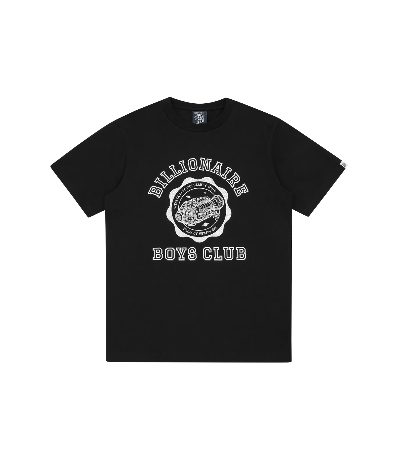 ACADEMY LOGO T-SHIRT - BLACK