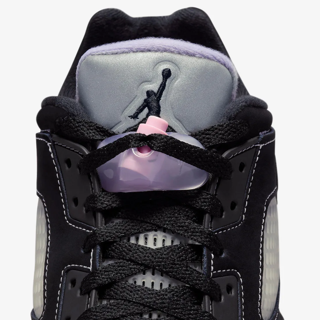 Air Jordan 5 Low Black White Lilac Ice Pink Rise DX4355-015