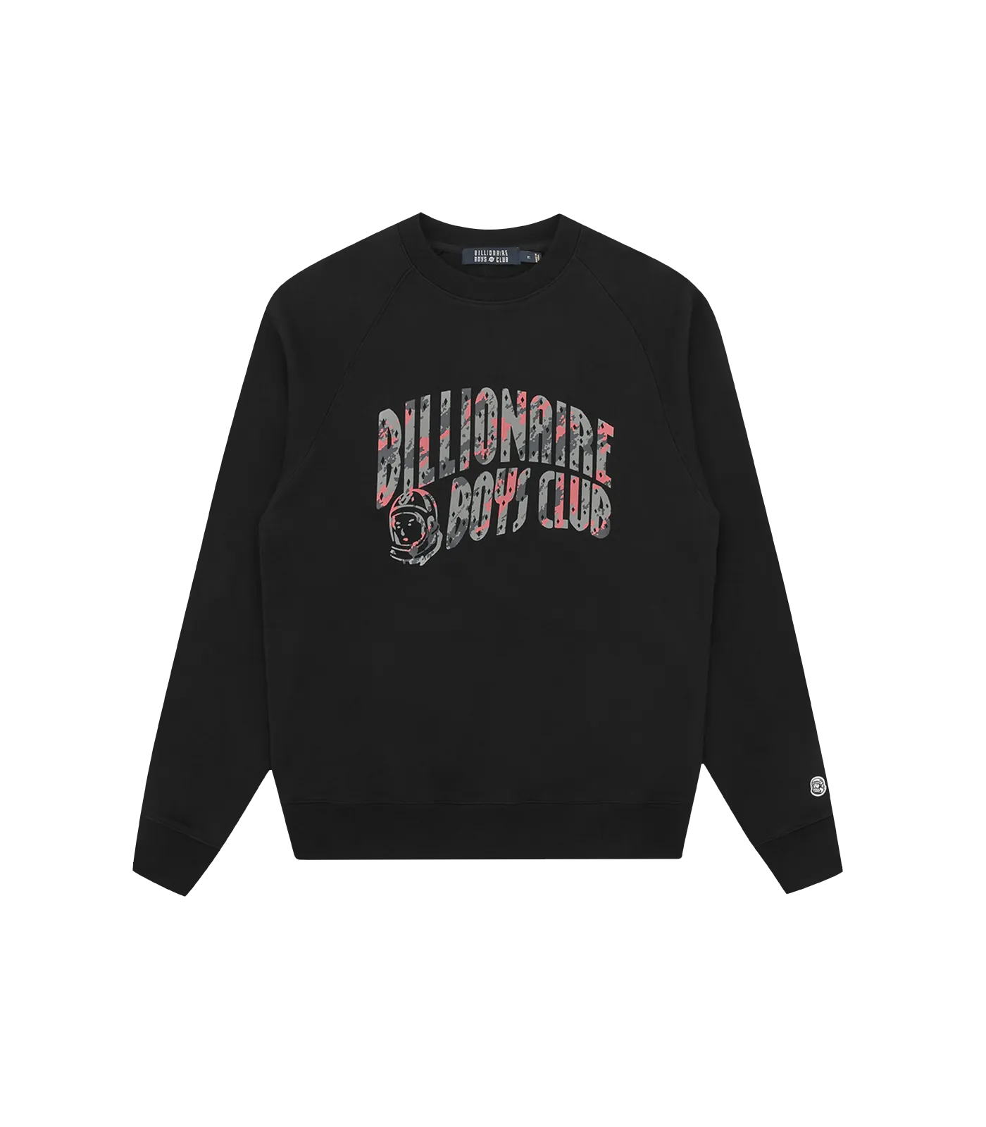 CAMO ARCH LOGO CREWNECK - BLACK