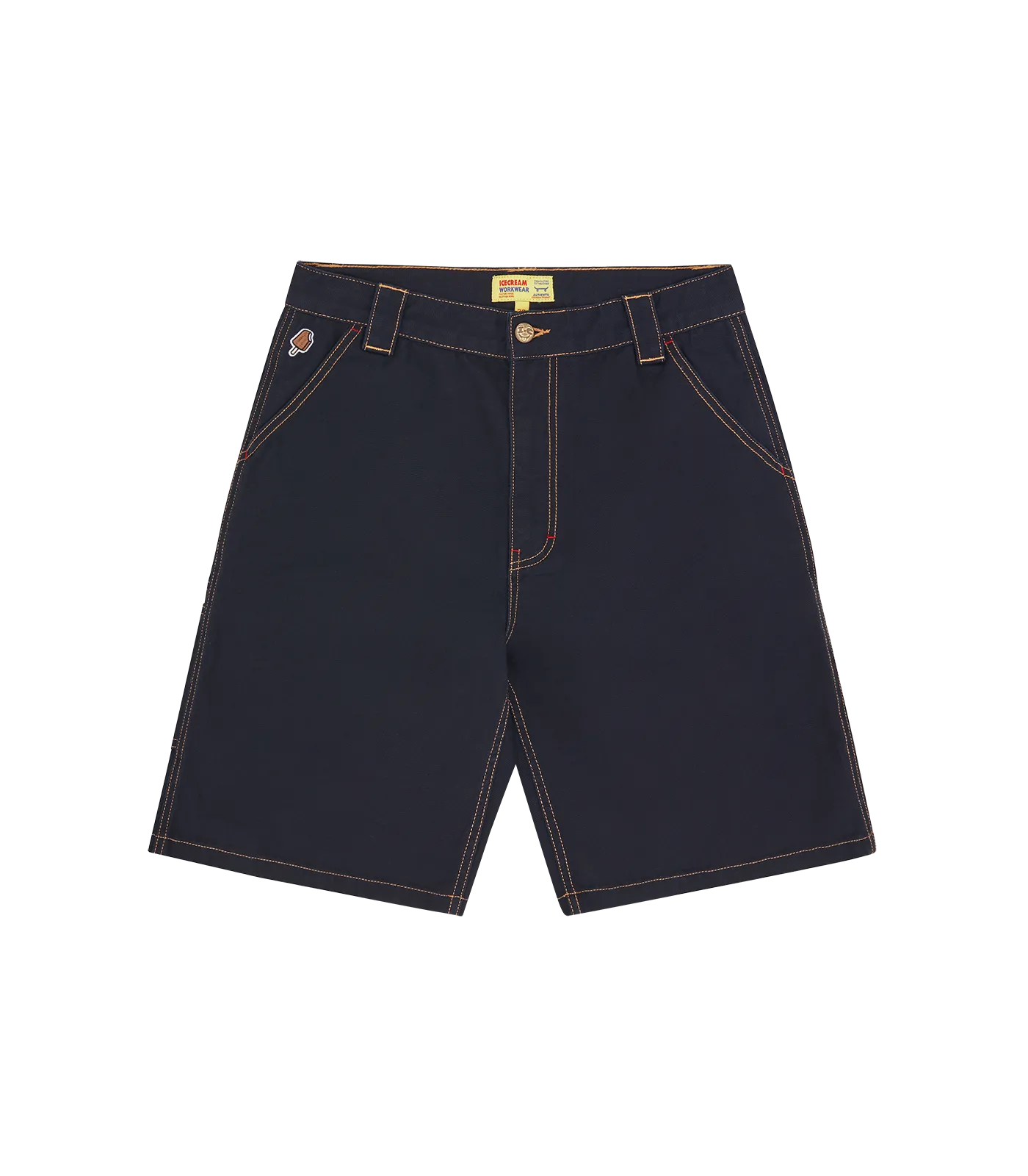 CANVAS CARPENTER SHORTS - INK