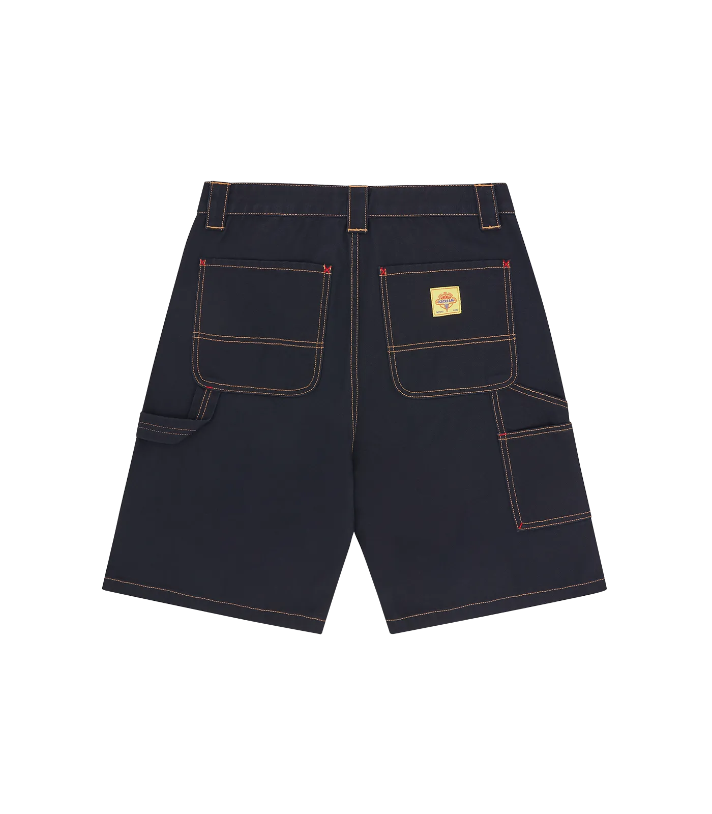 CANVAS CARPENTER SHORTS - INK