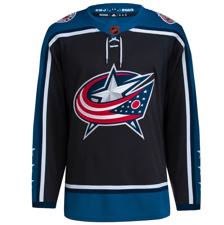 CAPTAIN C OFFICIAL PATCH FOR COLUMBUS BLUE JACKETS REVERSE RETRO 2 JERSEY