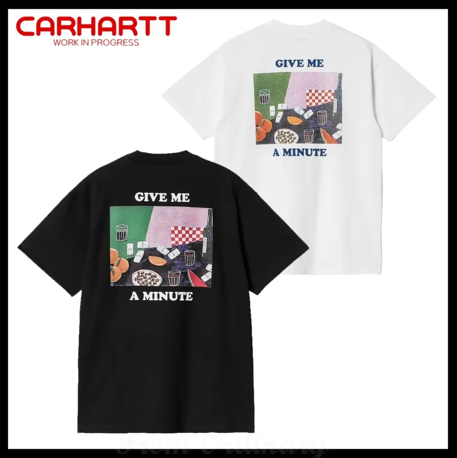 Carhartt  |Unisex Street Style Short Sleeves Logo T-Shirts