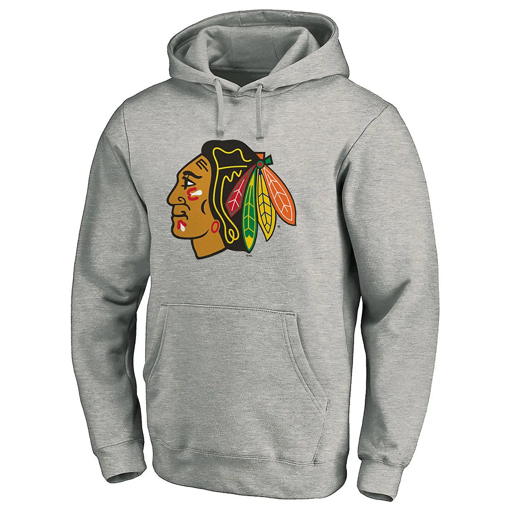 CHICAGO BLACKHAWKS FANATICS ADULT PRIMARY LOGO HOODIE