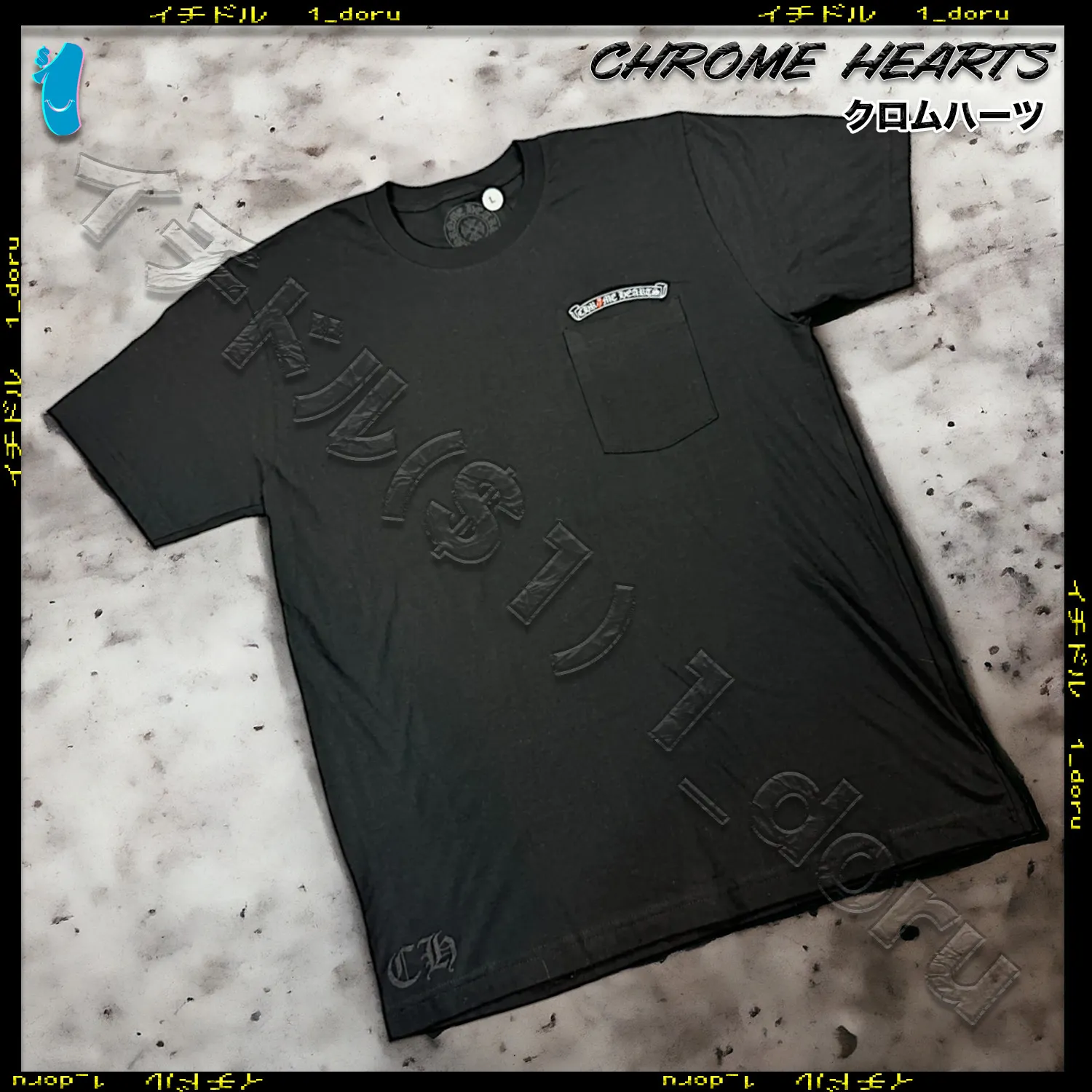 CHROME HEARTS  |Cotton Logo T-Shirts