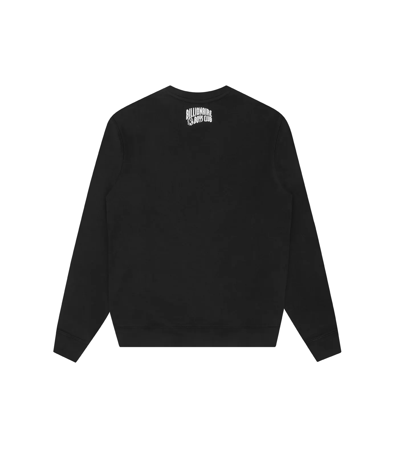 COLLEGIATE CHENILLE PATCH CREWNECK - BLACK