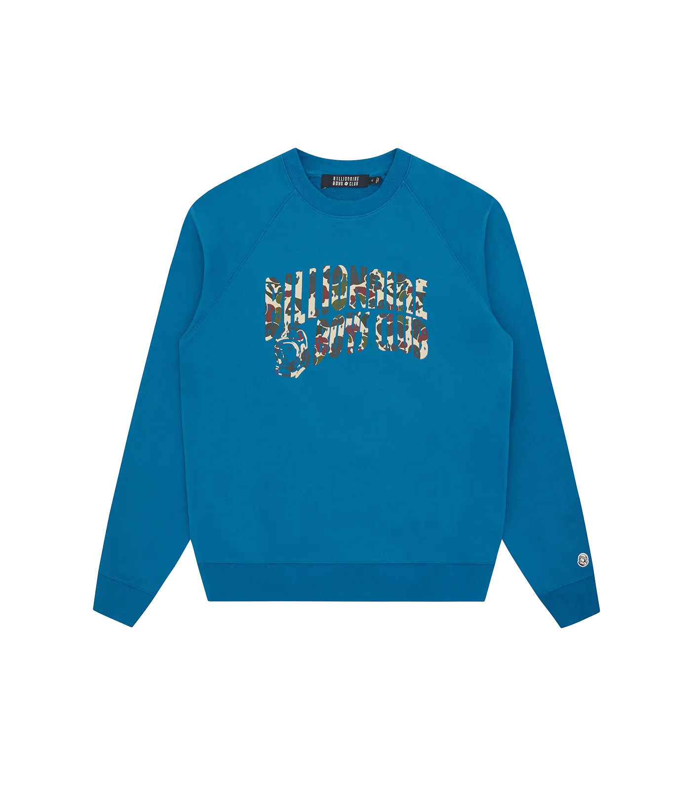 DUCK CAMO ARCH LOGO CREWNECK - BLUE