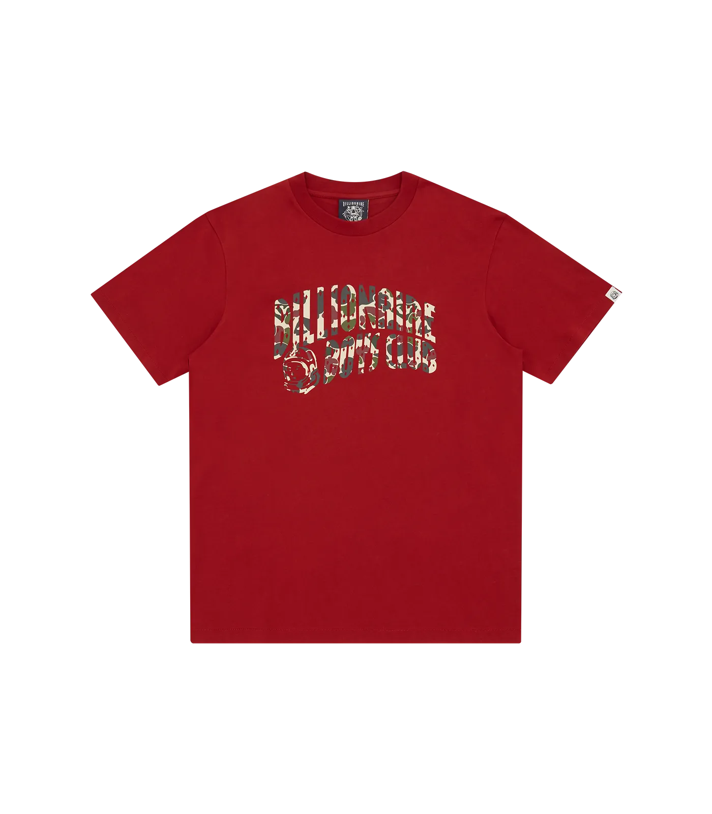 DUCK CAMO ARCH LOGO T-SHIRT - RED