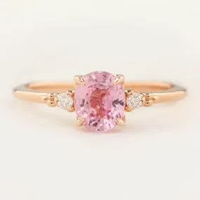 Estel Ring - 1.12ct Pink Sapphire, 14k Rose Gold (One of a kind)