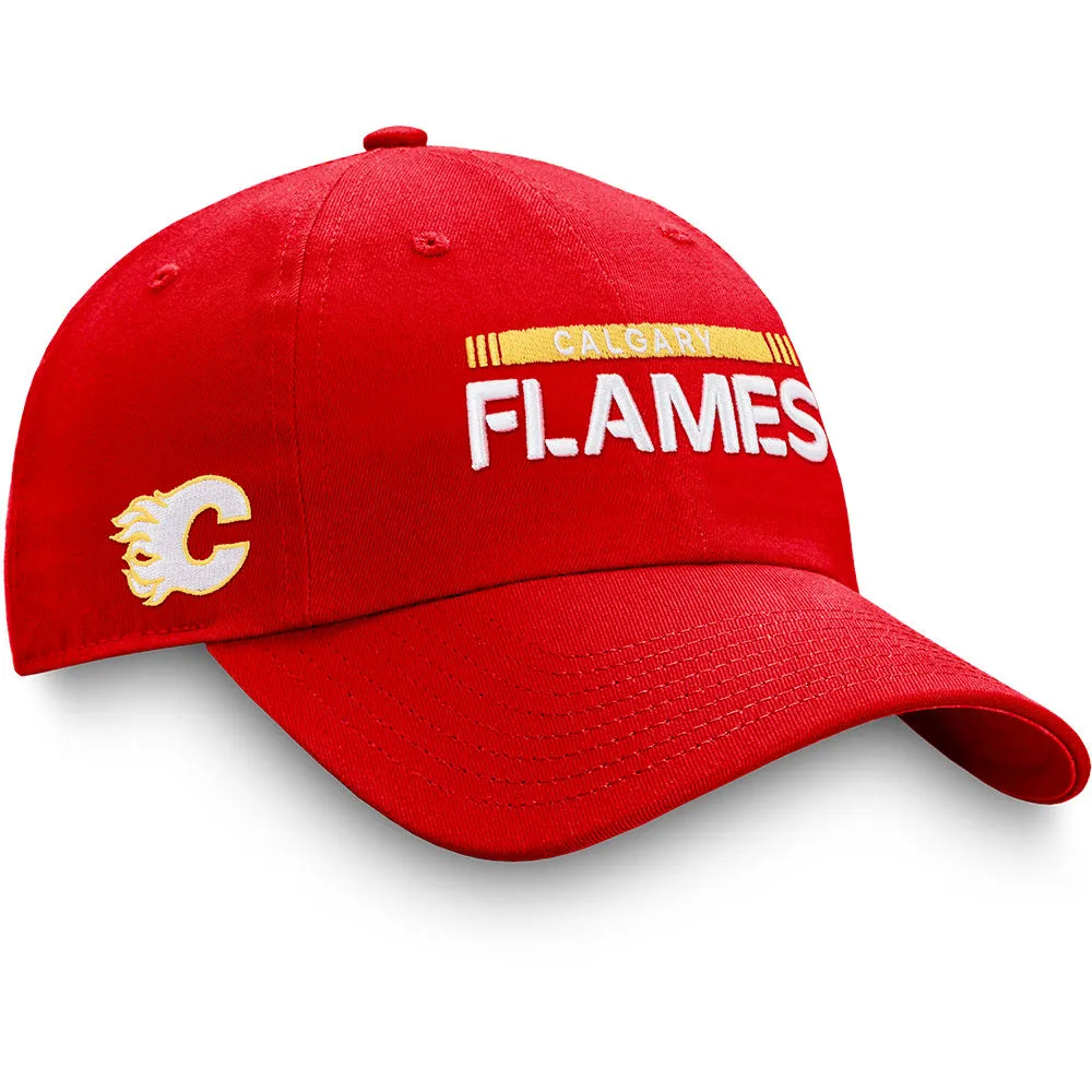 FANATICS CALGARY FLAMES AP RINK UNSTRUCTURED ADJUSTABLE HAT