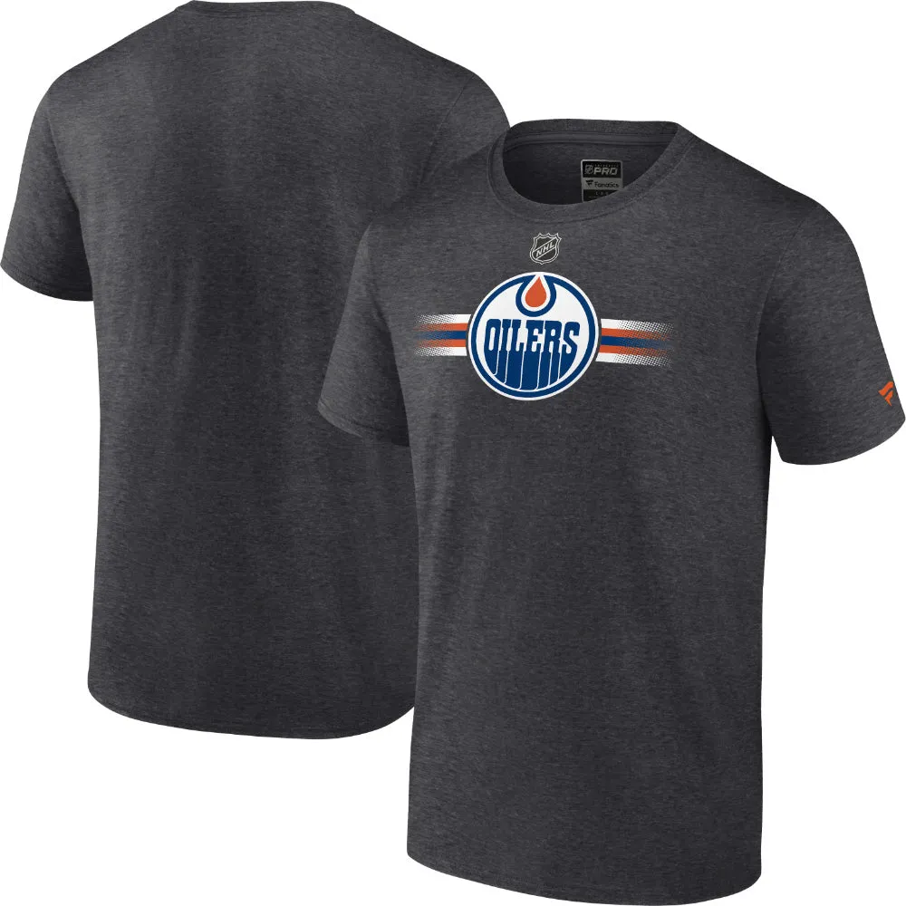 FANATICS EDMONTON OILERS ADULT AUTHENTIC PRO SEC T SHIRT