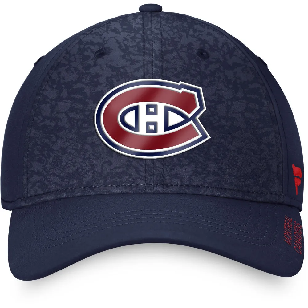 FANATICS MONTREAL CANADIENS AUTHENTIC PRO RINK ADULT FLEX HAT BLUE