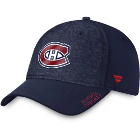 FANATICS MONTREAL CANADIENS AUTHENTIC PRO RINK ADULT FLEX HAT BLUE