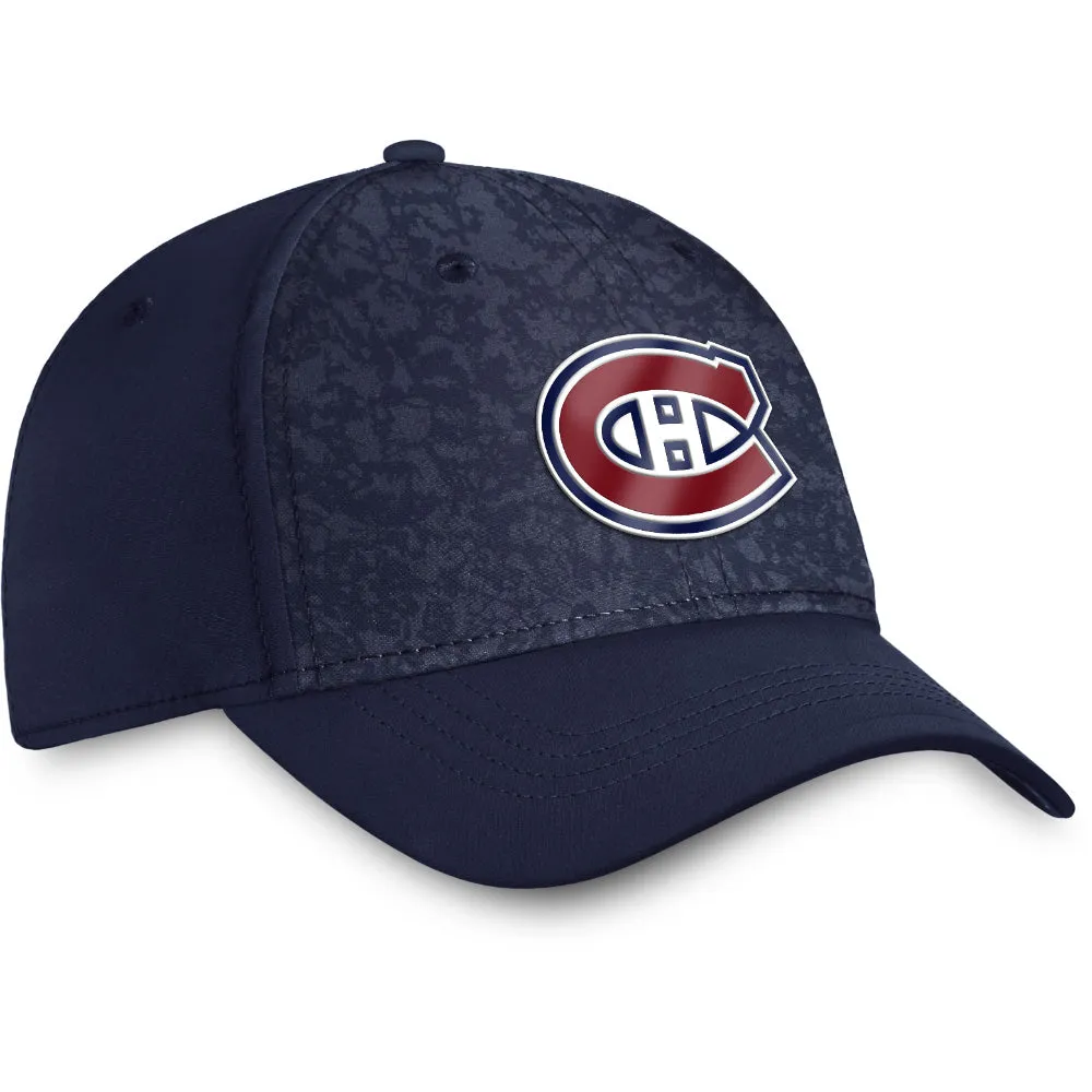 FANATICS MONTREAL CANADIENS AUTHENTIC PRO RINK ADULT FLEX HAT BLUE