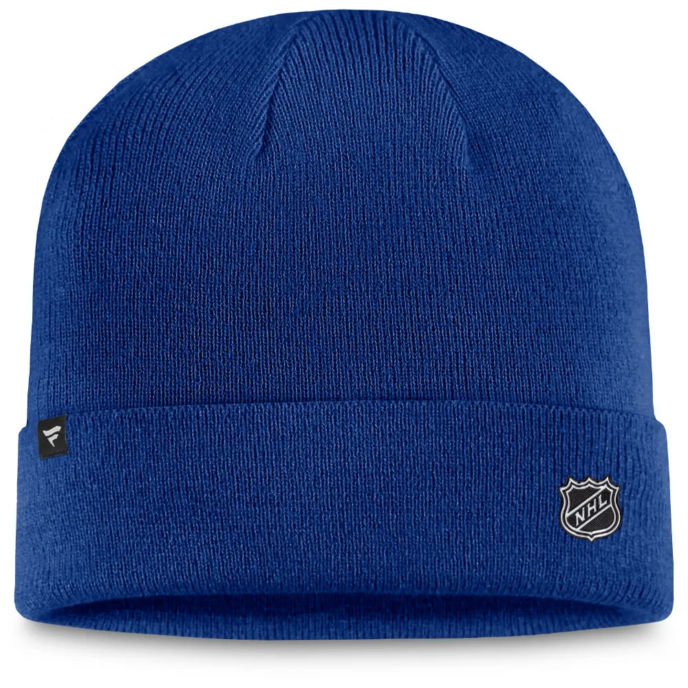 FANATICS TORONTO MAPLE LEAFS ADULT AUTHENTIC PRO PRIME CUFFED TOQUE