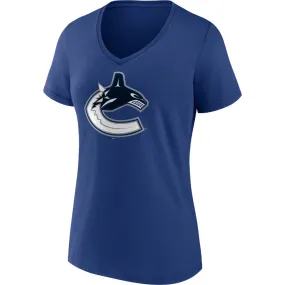 FANATICS VANCOUVER CANUCKS PRIMARY LOGO WOMEN'S T SHIRT