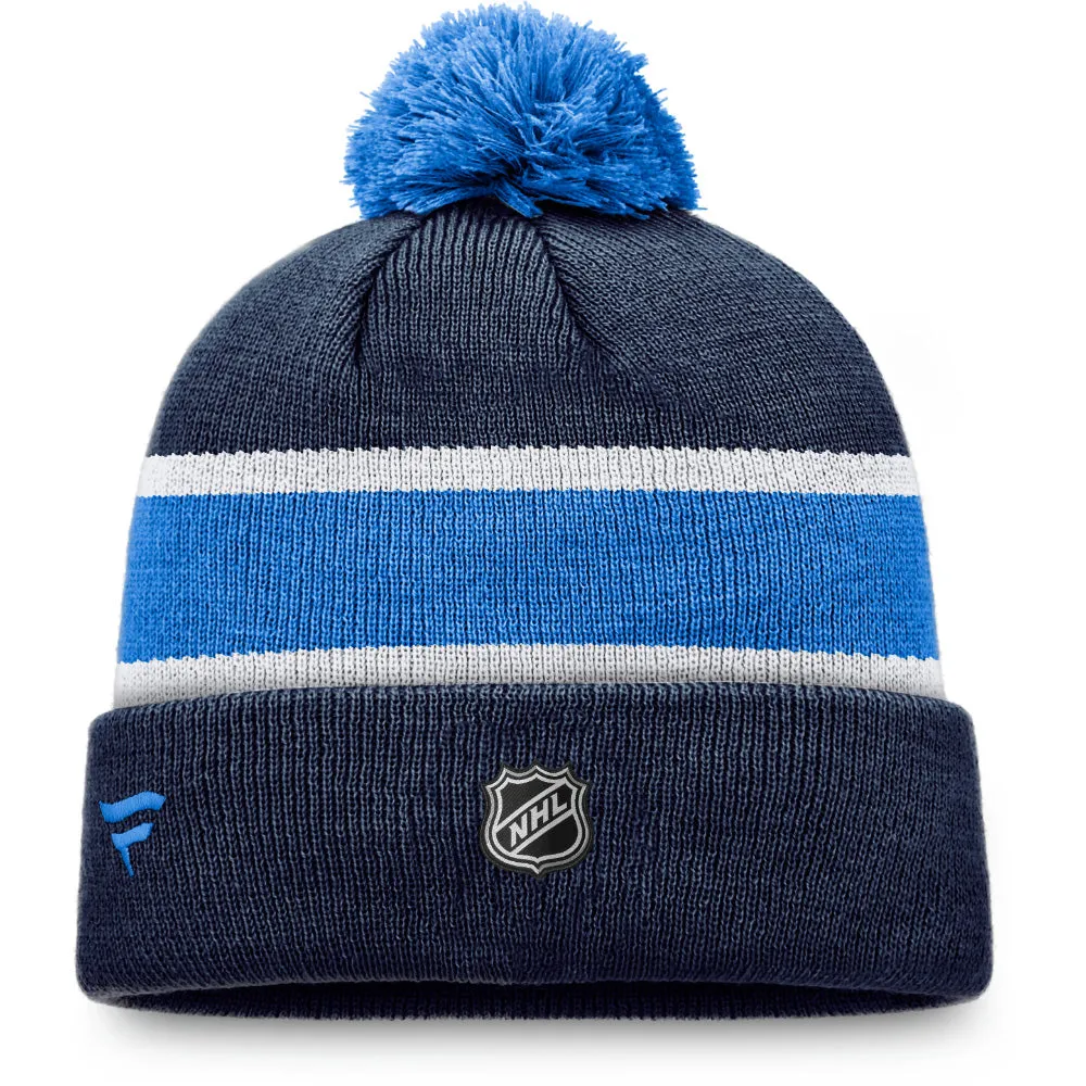 FANATICS WINNIPEG JETS ADULT BREAKAWAY CUFF POM BEANIE