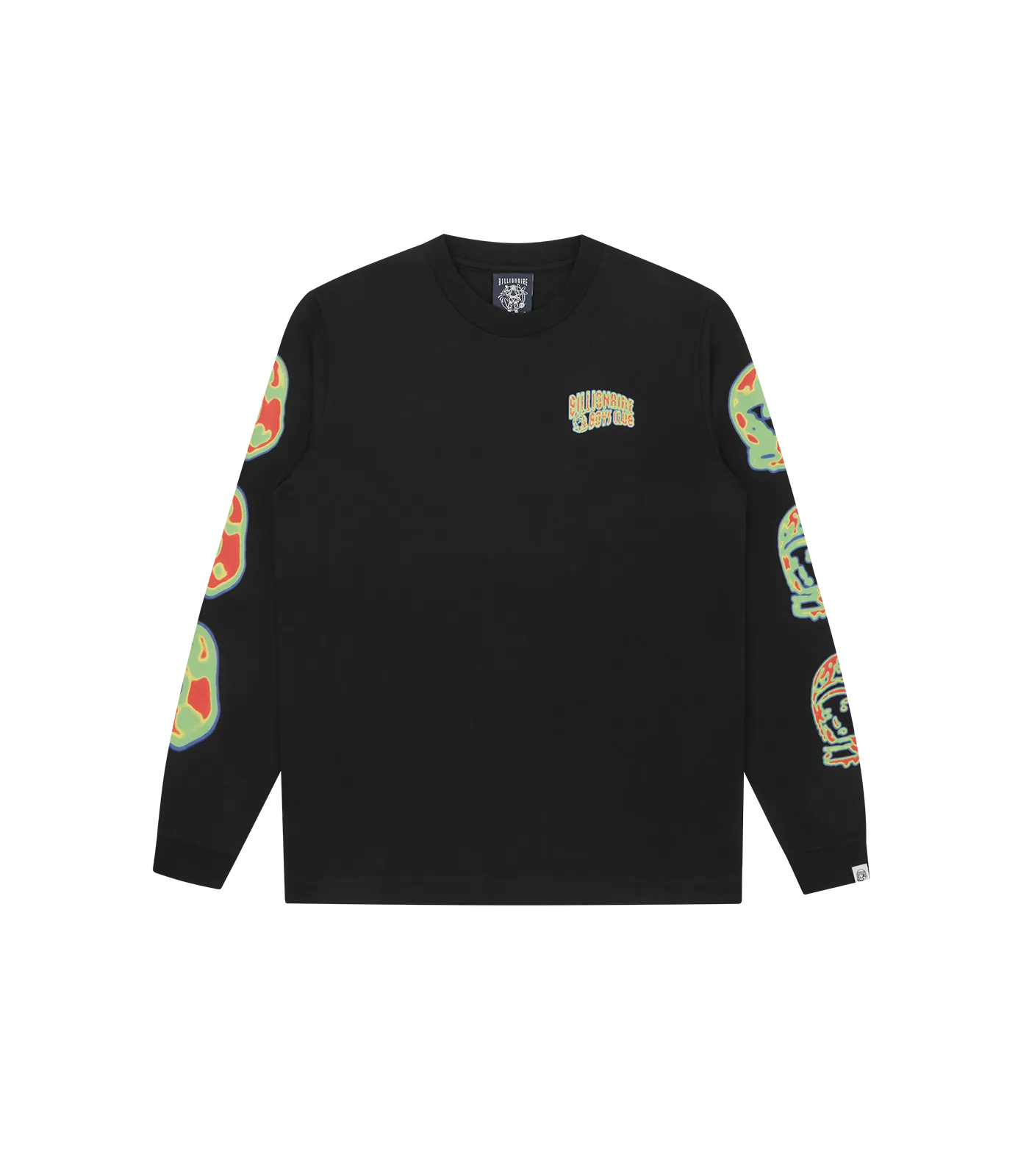 HEAT MAP L/S T-SHIRT - BLACK