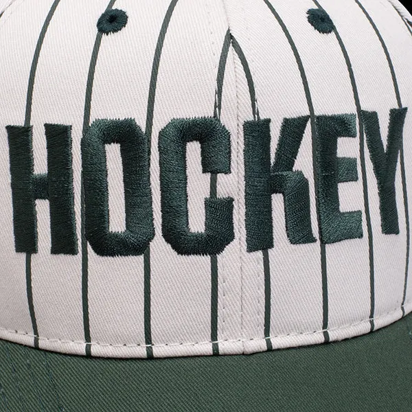 Hockey Pinstriped Hat Cream