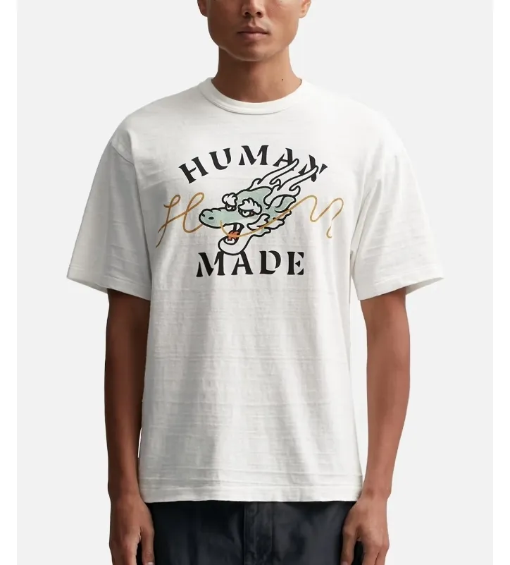 HUMAN MADE  |Crew Neck Heart Plain Cotton Short Sleeves Logo