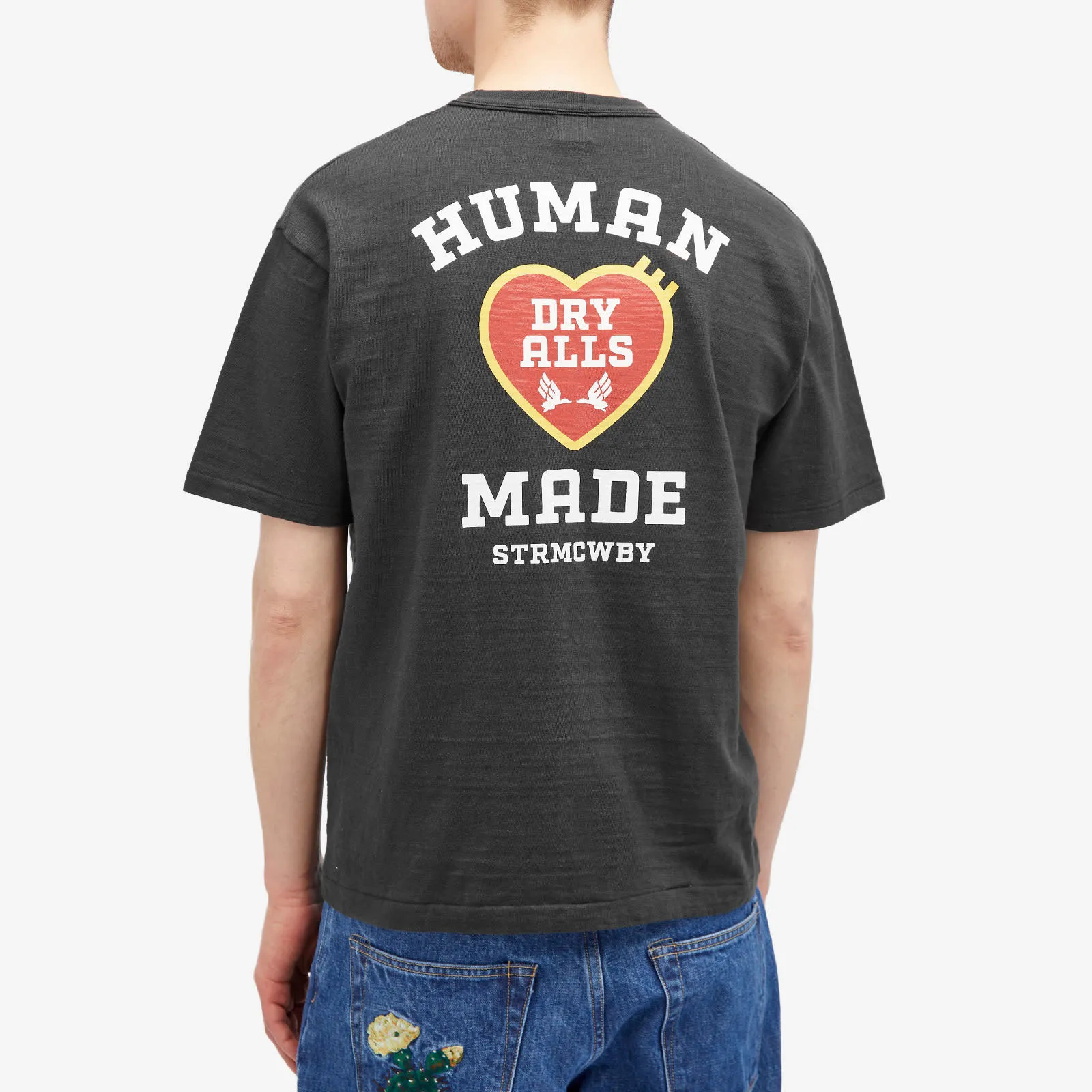 HUMAN MADE  |Crew Neck Street Style Cotton Short Sleeves Logo