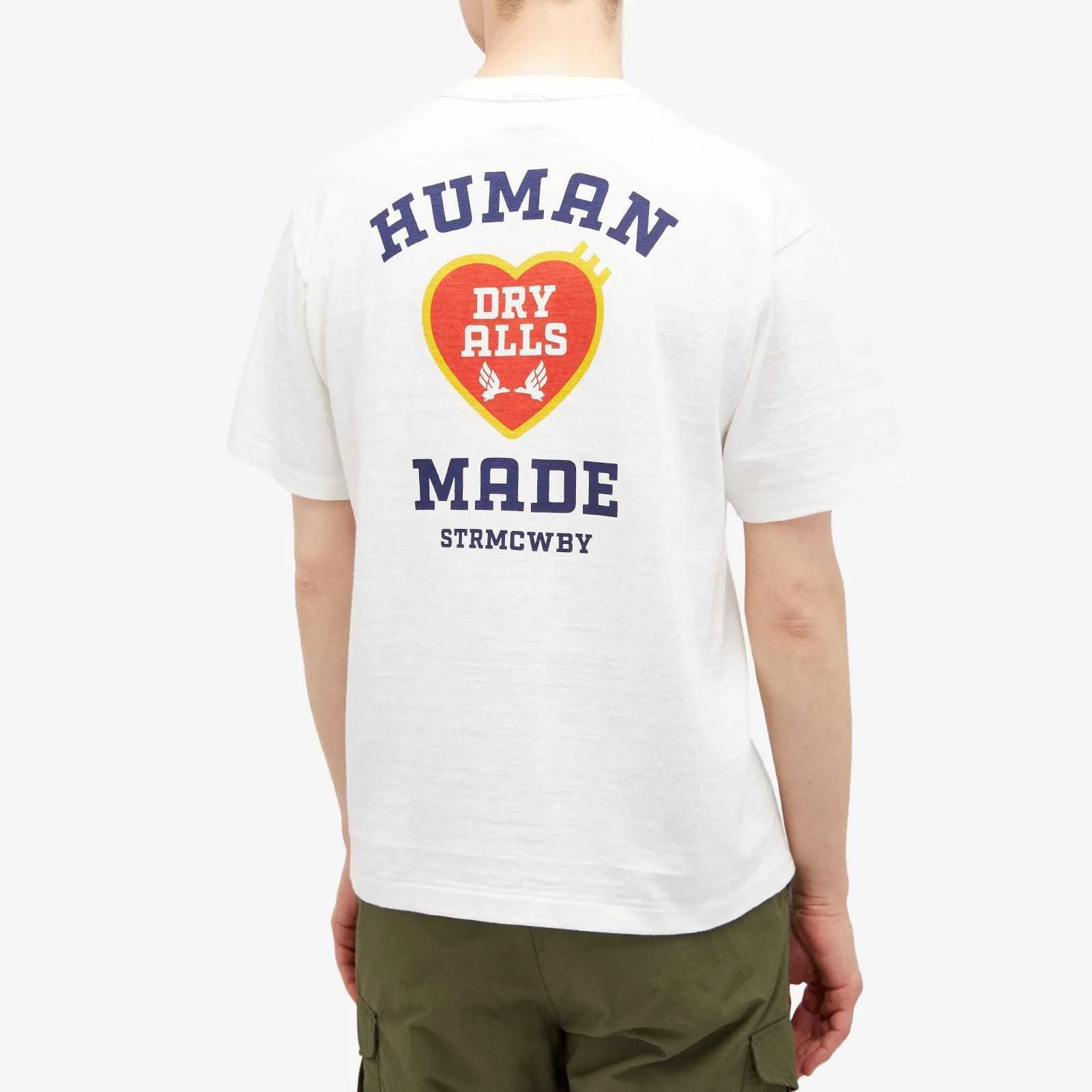 HUMAN MADE  |Crew Neck Street Style Cotton Short Sleeves Logo