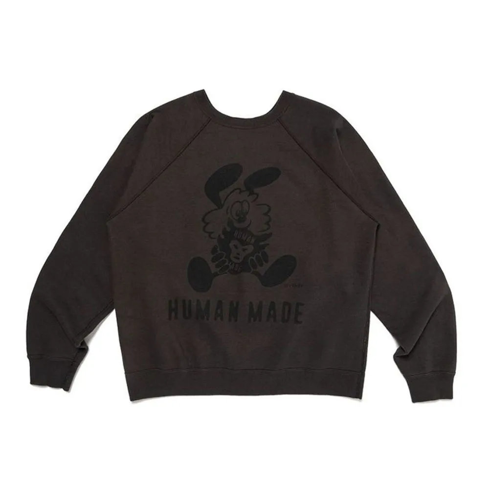 HUMAN MADE  |Unisex Street Style Collaboration Logo Sweatshirts