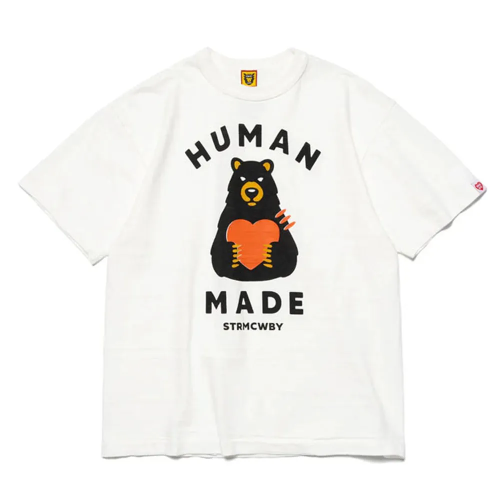 HUMAN MADE  |Unisex Street Style Collaboration Logo T-Shirts