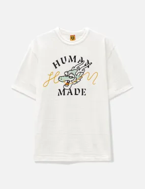 HUMAN MADE  |Unisex Street Style Logo T-Shirts