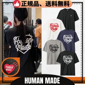 HUMAN MADE  |Unisex Street Style Skater Style T-Shirts