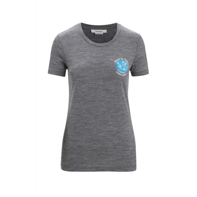 icebreaker  Tech Lite II SS Tee Icebreaker Natural - Maglia merino - Donna