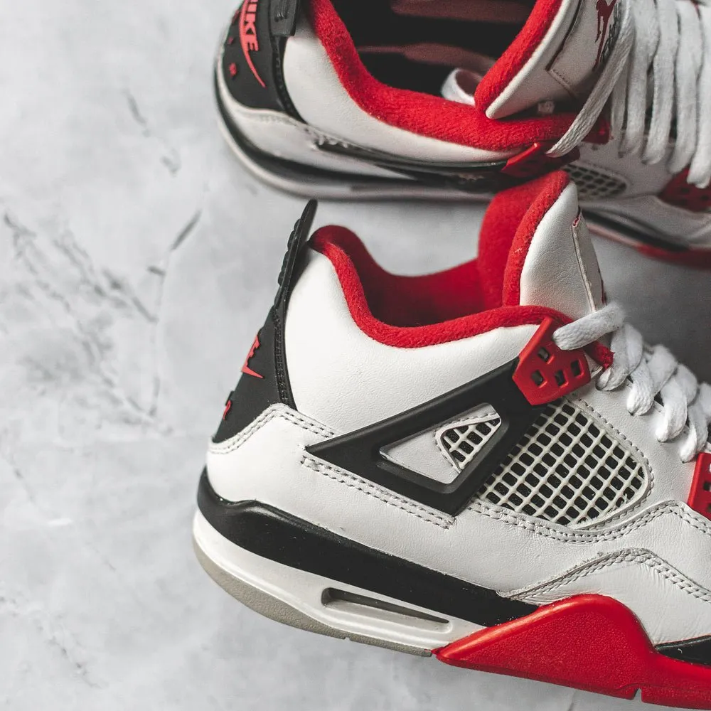 Jordan 4 Retro Fire Red (2020) (GS)