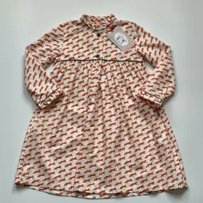 La Coqueta Fox Print Dress: 4 Years (Brand New)