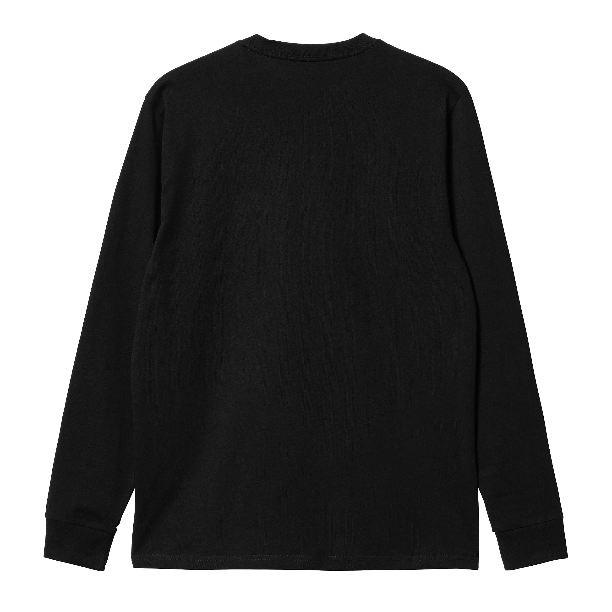 L/S POCKET T-SHIRT BLACK