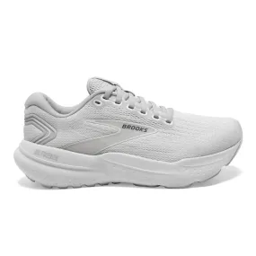 Men's Brooks Glycerin 21, White/White/Grey, 11.5 D Medium