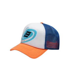 NEBULA TRUCKER CAP - ORANGE/BLUE