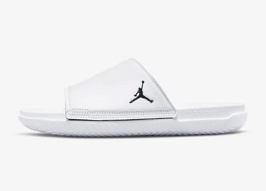 Nike Jordan Play Slide White Photon Dust Black DC9835-110