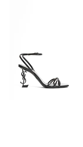 Opyum Sandals In Patent Leather - Black