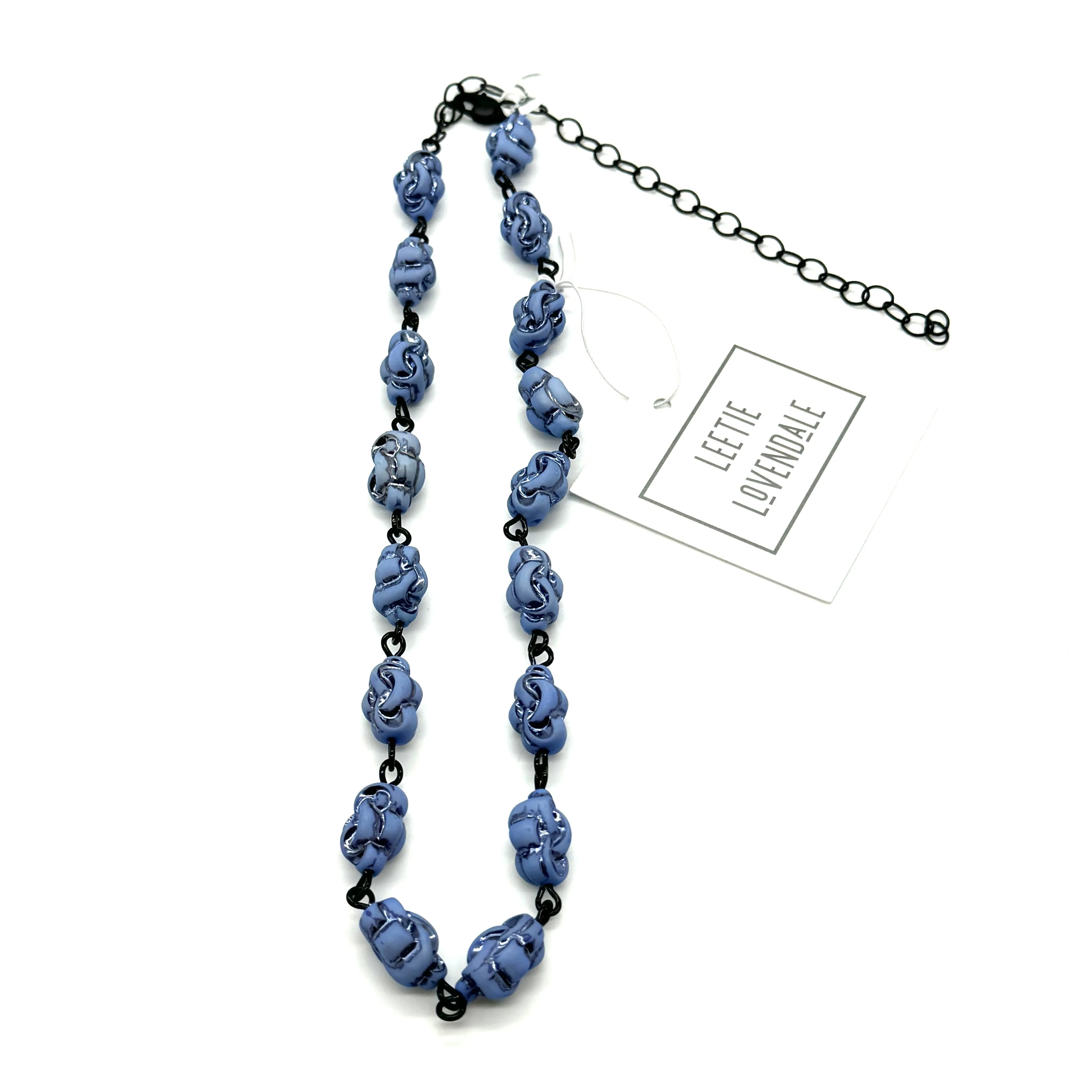 Periwinkle Inifinity Amelia Necklace