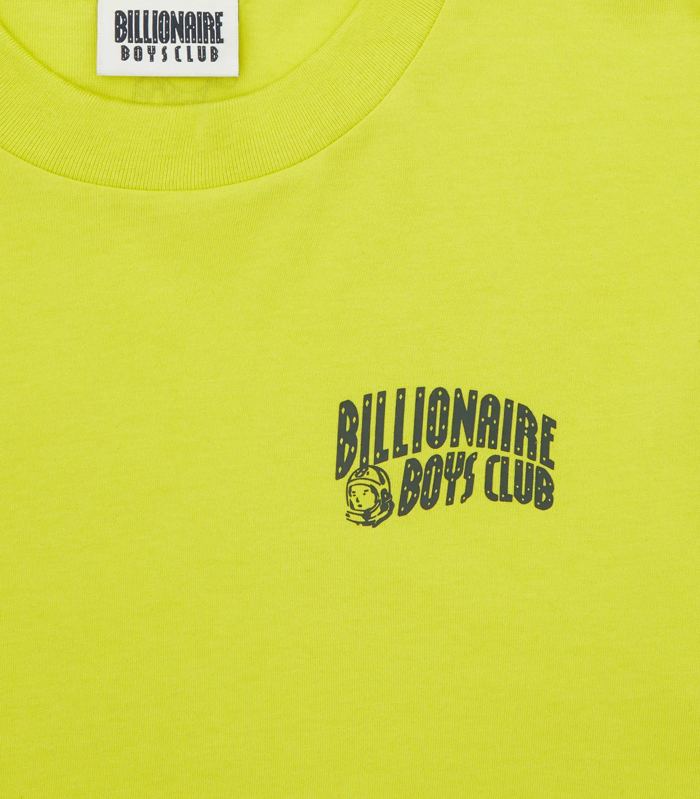 SMALL ARCH LOGO L/S T-SHIRT - ACID YELLOW