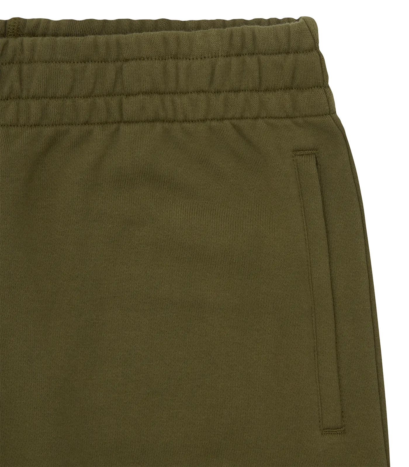 SMALL ARCH LOGO SHORTS - OLIVE