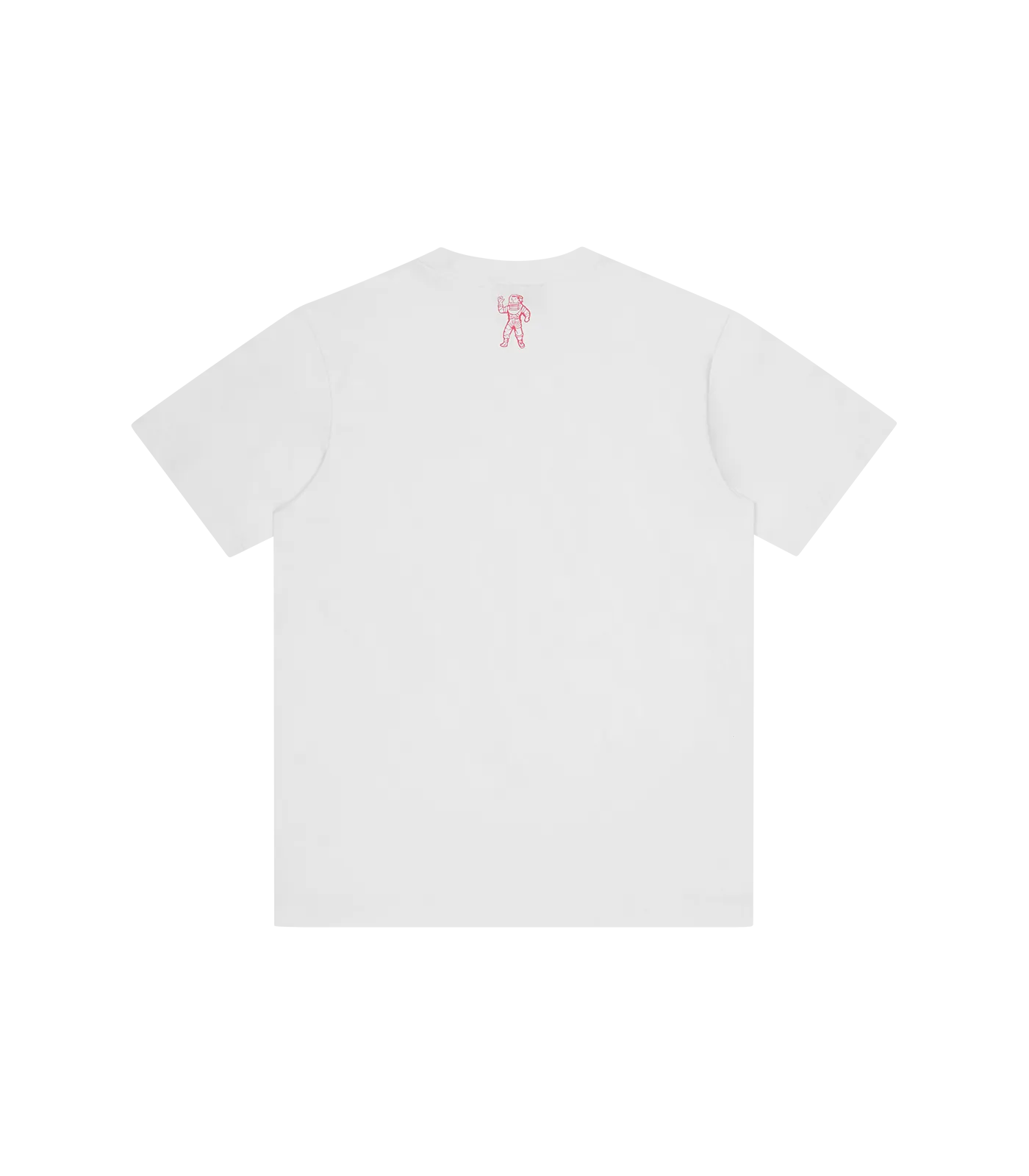 SMALL ARCH LOGO T-SHIRT - WHITE/PINK LOGO