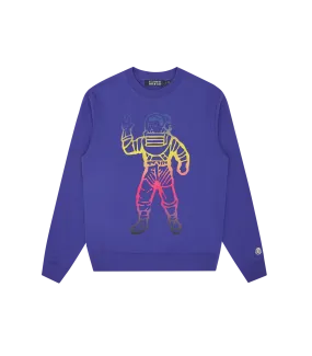 STANDING ASTRO CREWNECK - PURPLE