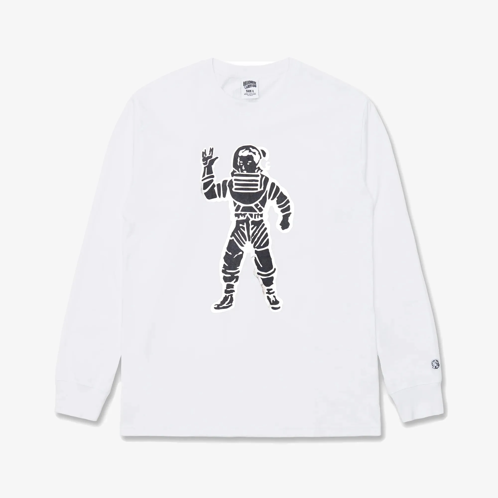 STANDING ASTRO L/S TEE 'WHITE'