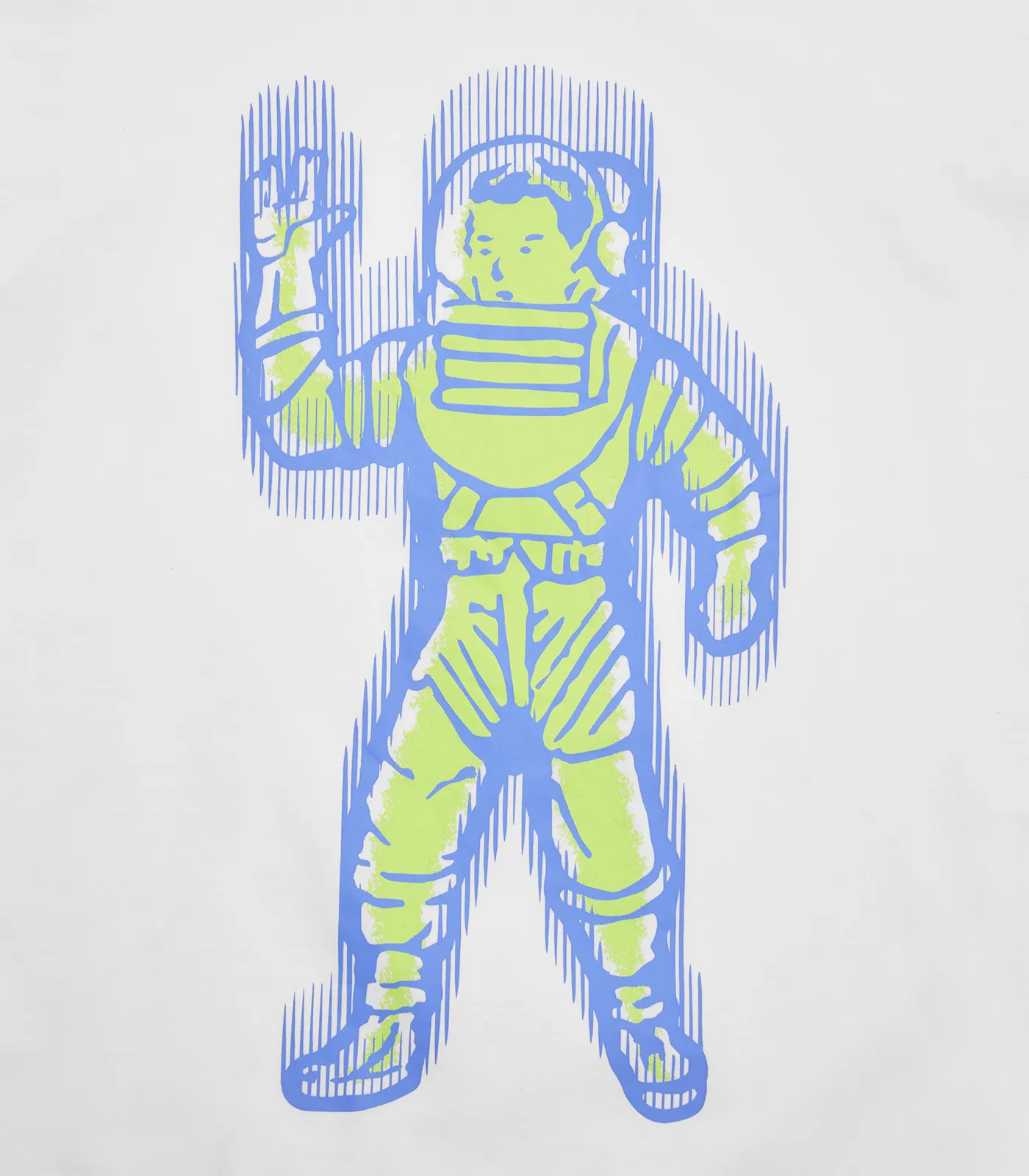 STANDING ASTRONAUT T-SHIRT - WHITE