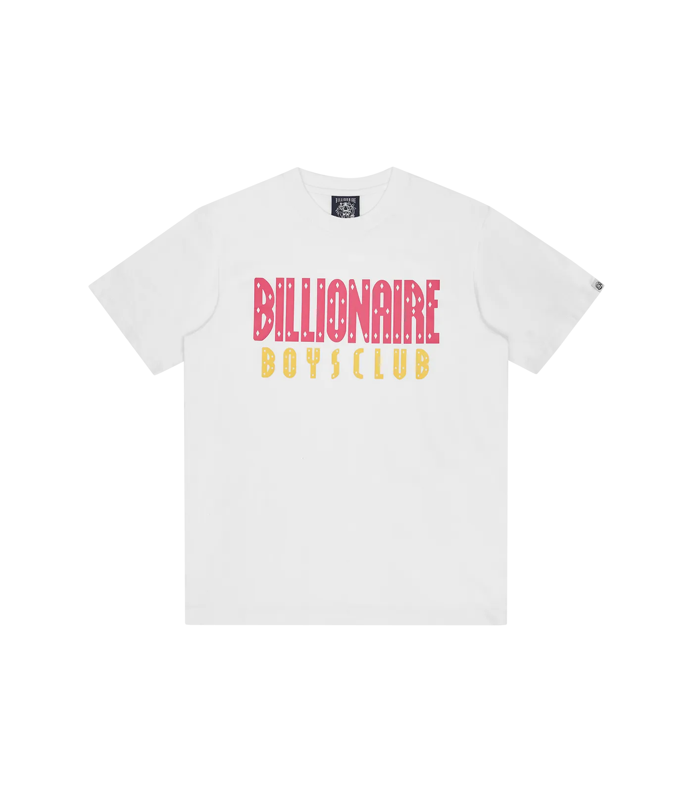 STRAIGHT LOGO T-SHIRT - WHITE