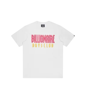 STRAIGHT LOGO T-SHIRT - WHITE