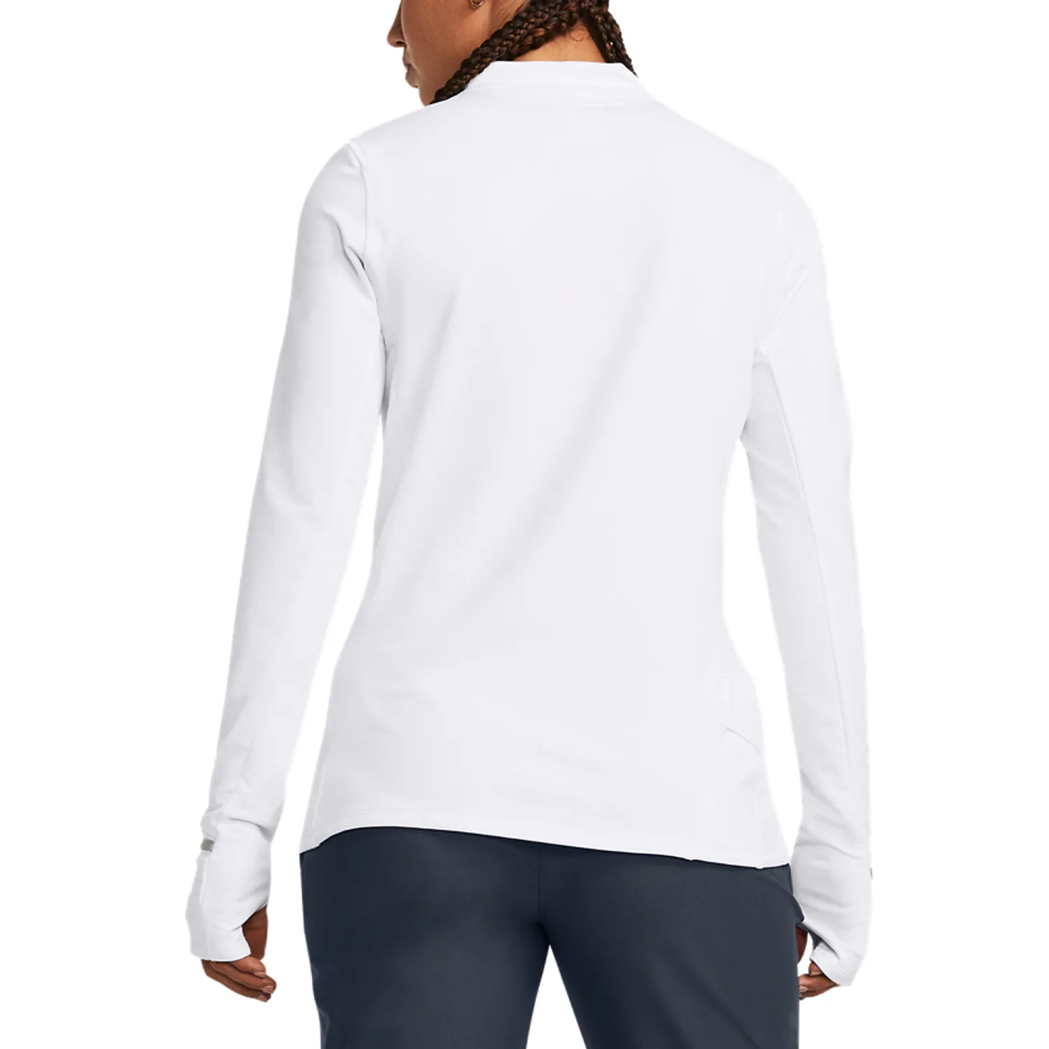 Under Armour Qualifier Cold Maglia  White/Reflective