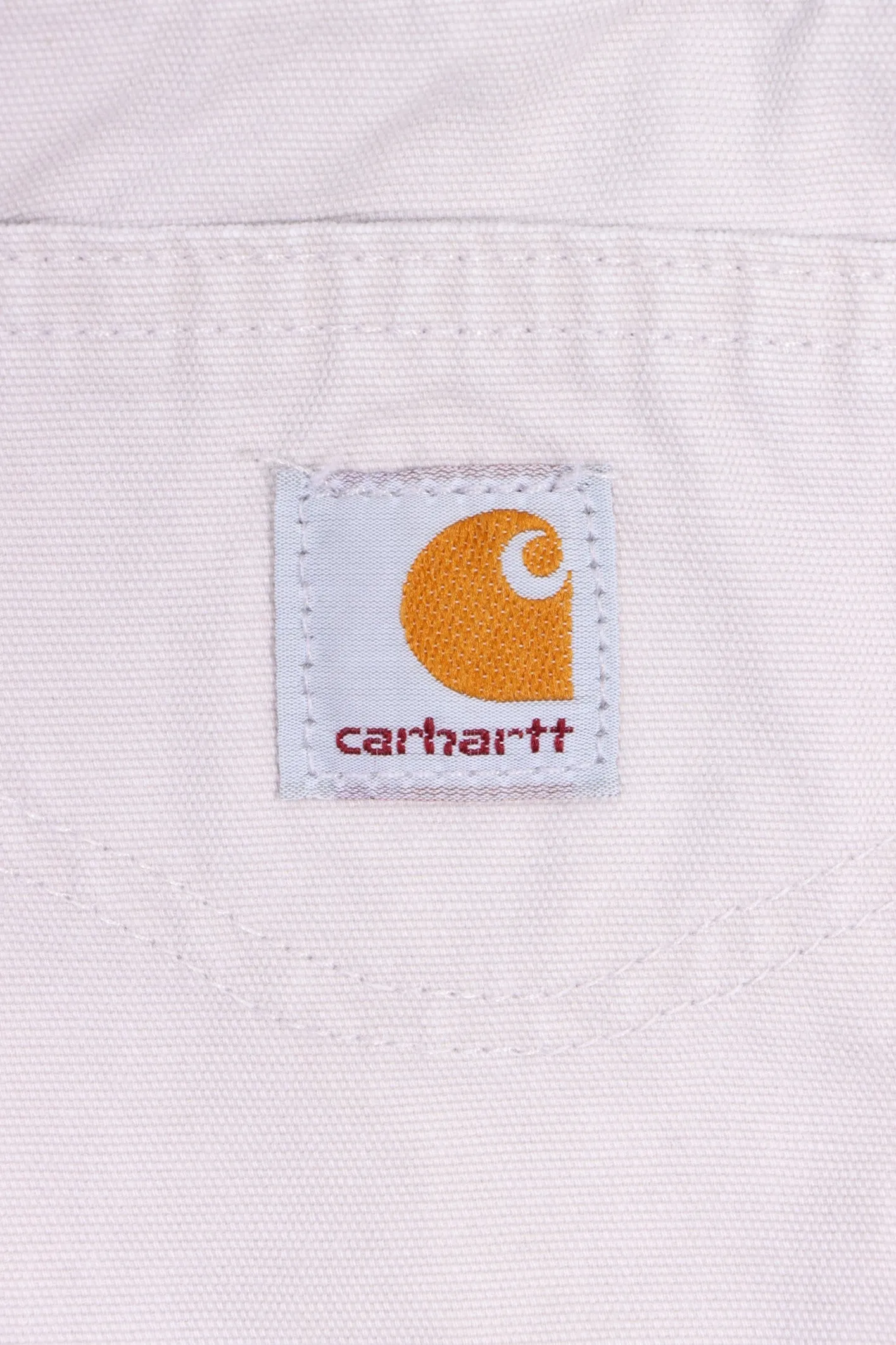 Vintage CARHARTT Putty Gray Women's Work Shorts (S)