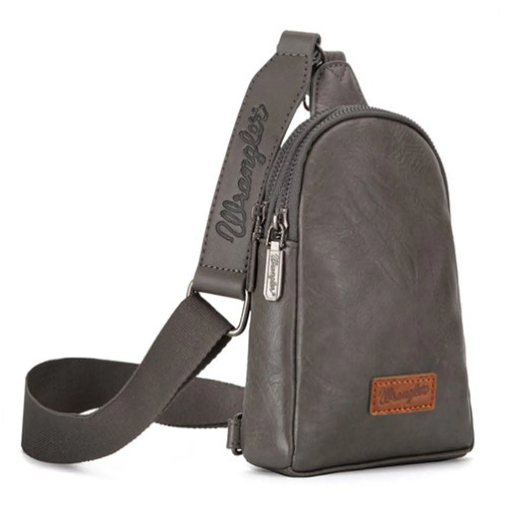 Wrangler Grey Crossbody Sling Bag